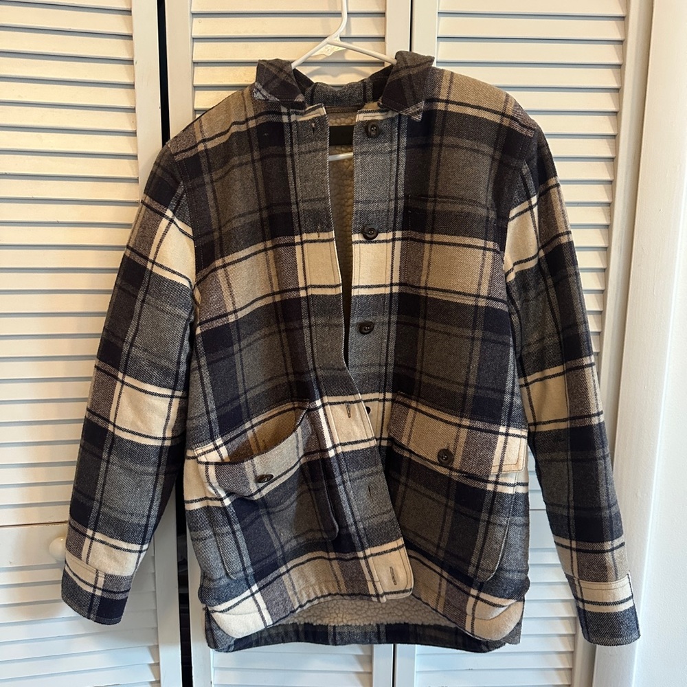 Jenni Kayne Plaid Farmhouse Jacket